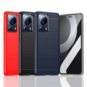 Funda de fibra de carbono para Xiaomi 12 <span class=keywords><strong>Lite</strong></span> NE, carcasa trasera a prueba de golpes para Xiaomi <span class=keywords><strong>13</strong></span> <span class=keywords><strong>Lite</strong></span>, gran oferta - Product Image 2