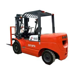 Montacargas Diésel Heli 5T Usado con Desplazador Lateral Hidráulico, Mástil de Dos Etapas para Terreno Accidentado - Equipo Portátil para Construcción y Almacenes - Product Image 1