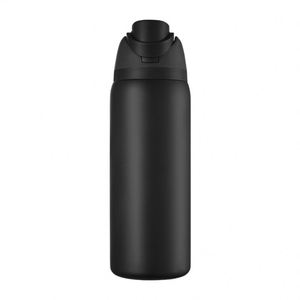 Nueva Botella de Agua Térmica Portátil de Acero Inoxidable Ecológica de Doble Pared de 32oz, con Tapa Abatible, para Frutas, Venta Caliente 2025 - Product Image 4