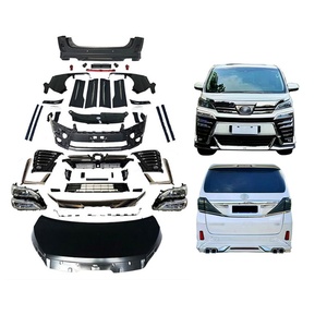 Nouveau kit de pare-chocs avant/arrière et feux antibrouillard pour Toyota Alphard 2008-2014 - Amélioration de modification automobile à fixation par boulons - Product Image 1