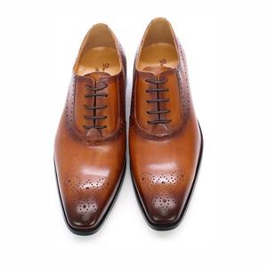 Nouvelles Chaussures Habillées en Cuir pour Hommes, Style Business Décontracté, Antidérapantes, Confortables, Faites à la Main, pour Mariage, Chaussures de Ville et Richelieu en Cuir pour Hommes - Product Image 6