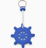 Porte-clés flottant en EVA, roue de bateau nautique, bouée étanche pour kayak, jet ski, surf, accessoires de sports nautiques de plage