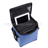 Sac de voyage pour appareils électroniques, protection d'usine, rembourré, avec compartiments pour tablette