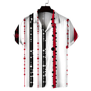 Camisa Hawaiana de Manga Corta con Estampado Floral para Hombre, Camisa Informal de Verano con Diseño Personalizado - Product Image 2