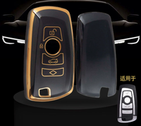 Étui de protection pour clé de voiture TPU pour BMW Série 1 3 5 7 X1 X3 X4 X5 F10 F20 F30 F18 F25 M3 M4 E34 E36 Accessoires sans clé