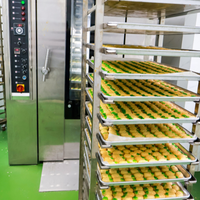 Toptan Halal Tatlı Ananaslı Kek 6 Adet 200g Paket Şekerli Gofret Kurabiye Biscotti Hazır Kullanım Tayland Minh Vietnam Fabrikası