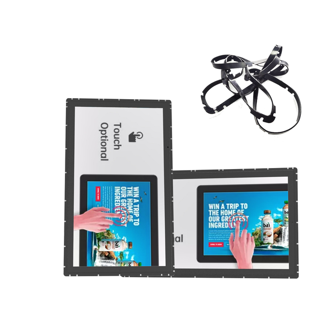 Open Frame 32 Inch 1920X1080 IPS LCD PCAP Capacitive Touch Screen Industrial Control Monitor USB HDM-I LCD Monitor Power Mental