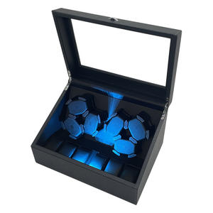 <span class=keywords><strong>Remontoir</strong></span> de <span class=keywords><strong>montre</strong></span> à 6 + 6 fentes LED moteur <span class=keywords><strong>silencieux</strong></span> mécanique <span class=keywords><strong>automatique</strong></span> montres avec affichage de <span class=keywords><strong>montre</strong></span> supplémentaire 6 boîte de rangement cadeaux enrouleur - Product Image 2