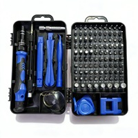 Kit d'Outils Tournevis Manuel Multifonctions 115-en-1 pour Réparation et Démontage de Téléphones Portables, Personnalisable, Usage Domestique et OEM