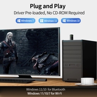 900Mbps USB WiFi Bluetooth 5.4 dongle