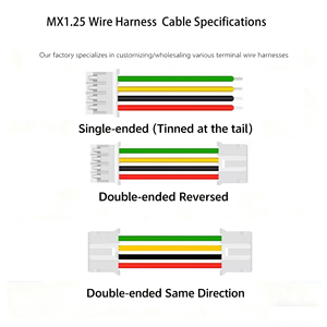 MX 1.25 MM 端子配線コネクタ ワイヤーハーネス - Product Image 3