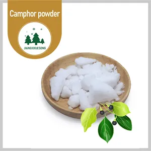 Poudre de camphre de menthe poivrée naturelle de grande pureté Matière première de saveur, parfum pour tablette de camphre