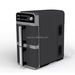 Thiết kế mới đôi Stack 12L Nồi chiên không khí Lò nướng với 2 độc lập chiên Giỏ kép Zone Nồi chiên không khí kỹ thuật số với cửa sổ - Product Image 6