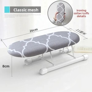 Nhà di động mini Rack Máy tính để bàn bàn ủi với tay áo có thể gập lại kích thước nhỏ phụ kiện dễ dàng mang theo bảng điều khiển ủi di động - Product Image 3