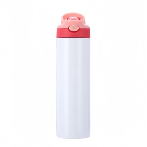 แก้วน้ำเด็กขนาด 12 ออนซ์/20 ออนซ์ ปลอดสาร BPA, แก้วการ์ตูนเปล่าสำหรับพิมพ์ลาย, แก้วพกพาแบบใช้ซ้ำได้สำหรับเด็กใช้ในชีวิตประจำวัน - Product Image 3