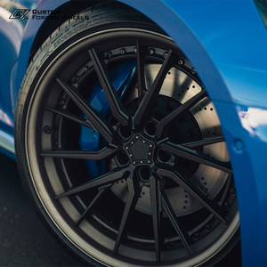 Rines de Aluminio Forjado Ligeros de 1 Pieza, Color Humo Oscuro, Cóncavos, Personalizados para Carreras, para Bentley, Mercedes, BMW, Ferrari, Roma - Product Image 5