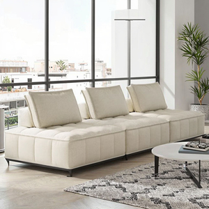 Hiện đại Modular chesterfield cắt sofa thiết lập Kinh Tế giá cho nhà phòng khách chân không-nén bọt bọc - Product Image 1