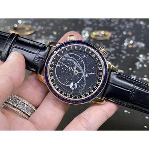 Reloj de Lujo con Esfera de Diamantes con Diseño de Cielo Estrellado, Material Metálico de Alta Gama y Movimiento de Primera Clase, Envío Directo - Product Image 5