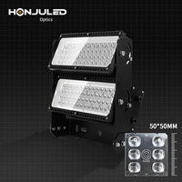 Lensa Kolimasi LED HONJU dengan Konsistensi Tinggi OEM ODM Multi Chip SMD untuk Pencahayaan Komersial