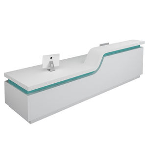Recepción Minimalista Fabricante <span class=keywords><strong>de</strong></span> China Moderna Recepción Barbería Recepción Mostrador Salón - Product Image 5