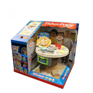 Support d'affichage de comptoir en carton ondulé, support personnalisé, table pop-up, présentoir de comptoir pour magasins de détail - Product Image 6