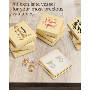 Jewelry <b>gift</b> <b>box</b>, <b>small</b> frosted <b>gift</b> <b>box</b> with lid, customizable according to demand - Product Image 5