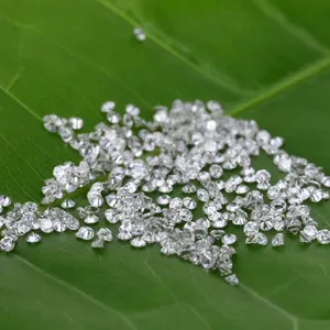 अर्द्ध joyas प्रयोगशाला बनाया हीरा Hpht 1-3mm सफेद रंग वीवीएस लैब बढ़ी हीरे भारत में