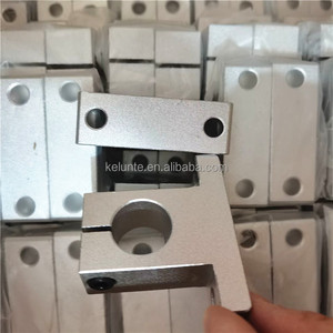 Rodamiento <span class=keywords><strong>de</strong></span> soporte <span class=keywords><strong>de</strong></span> eje lineal <span class=keywords><strong>de</strong></span> <span class=keywords><strong>aluminio</strong></span> SH20A, pieza <span class=keywords><strong>de</strong></span> repuesto <span class=keywords><strong>para</strong></span> máquina CNC, rodamiento SK20 - Product Image 4