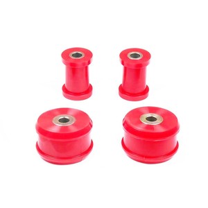 Kit de bagues de bras de suspension avant en polyuréthane rouge pour Volkswagen Golf Jetta Mk4 85 06 D3002 - Product Image 1