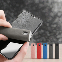 Spray nettoyant 2 en 1 pour écran de téléphone Set de dépoussiérage pour écran d'ordinateur Artefact de nettoyage avec liquide de nettoyage