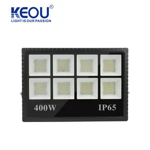 KEOU高瓦数压铸铝发光二极管泛光灯外壳超薄泛光灯400瓦发光二极管泛光灯