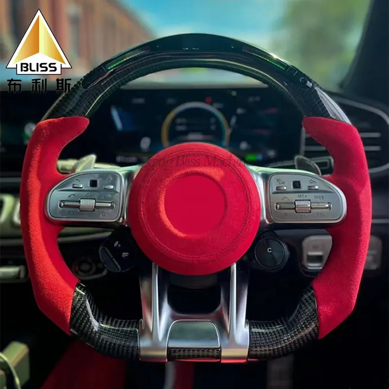 Racing Car Steering Wheel Cover Set Game Universal Steering Wheel Control Steering Wheel For Mercedes-Benz G500