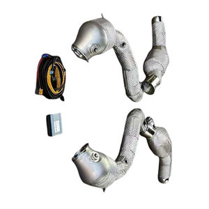 Nuevo Tubo de Escape Deportivo para Mercedes-Benz C63 C63S AMG W205 V8 4.0TT M177 2015-2023, Tubo de Prueba - Product Image 3