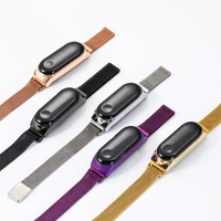 Nouveau Produit 2023 Montre Homme Femme Cadeau Écran Tactile Complet Sport Fitness Affichage LED 20 ATM Résistance à l'Eau Alliage Milan