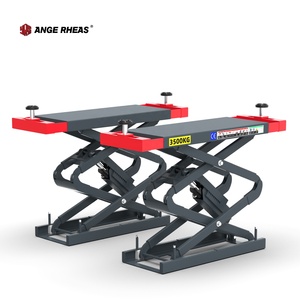 Nouveau cric hydraulique automatique 3,5 <span class=keywords><strong>T</strong></span>, machine de levage à ciseaux pour voiture, levage complet au sol - Product Image 1