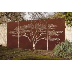 <span class=keywords><strong>Divisori</strong></span> decorativi da giardino in metallo moderno contemporaneo - Product Image 1