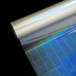 SHENGSHENG Generic PET Transparent Holographic <strong>Foil</strong> Hot Stamping <strong>Foil</strong> for Paper Cards - Product Image 3