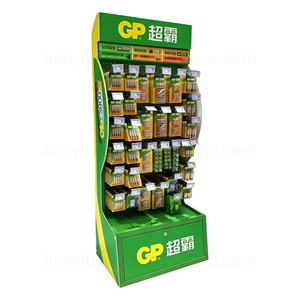 Support d'affichage de piles antivol avec armoire de rangement verrouillable et crochets, présentoir de supermarché pour piles AA/AAA - Product Image 2