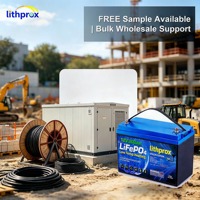 Batería de ciclo profundo LiFePO4 para montacargas 12V 300AH para AGV con carga equilibrada, certificaciones CE FCC RoHS, OEM ODM, potencia fiable de fábrica