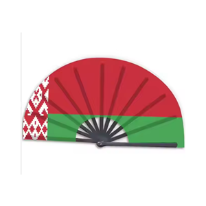 巴勒斯坦国旗13英寸定制手风扇大响拍板折叠风扇大锐舞风扇手持风扇嘉年华风扇 - Product Image 5
