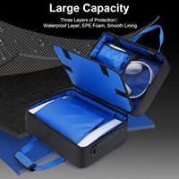 Étui de transport de protection épaissi pour console PS5, casque, manette, jeux et accessoires de jeu
