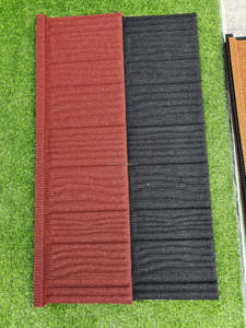 Ngói lợp kim loại tráng đá chống cháy & va đập, tấm lợp tráng đá màu thân thiện với môi trường cho biệt thự - Product Image 5