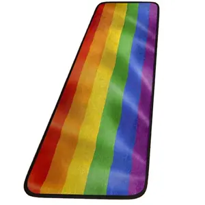 Дешевый 2x6 футов LGBT гордость Радужный Флаг Бегун ковер
