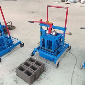 Máquina para fabricar bloques de hormigón Máquina formadora de bloques huecos de hormigón maquinaria para fabricar ladrillos