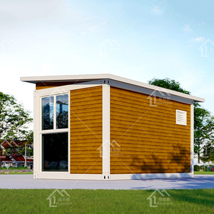 Contenedor de paquete plano multifuncional para negocios móviles, tienda de barbacoas, tienda de aperitivos, construido con Material de Panel sándwich de acero - Product Image 6