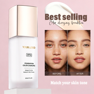 Base de Maquillaje Líquida que Cambia de Color PH, Base de Maquillaje de Marca Privada que Cambia de Color, Base de Maquillaje Mágica - Product Image 3