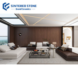 Gỗ hạt loạt 1600x3200 thiêu kết tường đá định dạng Matte kết thúc lớn slab sứ kháng khuẩn sàn tường gạch ăn uống - Product Image 3