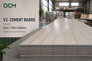 Panel de Fibrocemento Ranurado Vertical AS/NZS de 133 mm, 9*1200*2400/3000/3600, Revestimiento de Pared Exterior, Revestimiento Interior para Viviendas - Product Image 2