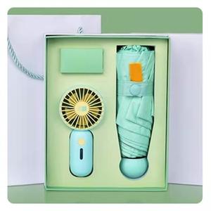 Fine Ocean – stylo parapluie 3 en 1 imprimé personnalisé 2022, carnet cadeau promotionnel, accessoire de bureau, ensemble cadeau d'entreprise - Product Image 3