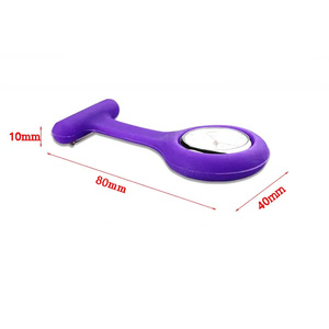 Reloj de pulsera para el hogar que se puede usar en el cuerpo para ver la hora - Reloj de silicona para enfermeras - Product Image 2